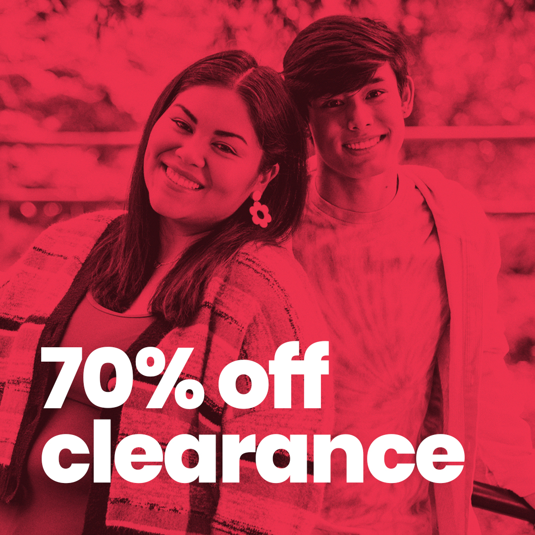 70% off clearance